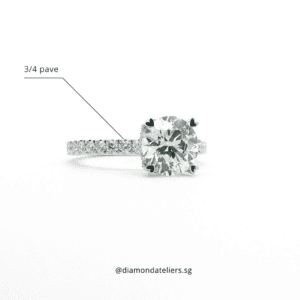 PT950 3/4 Pave Modern Set
